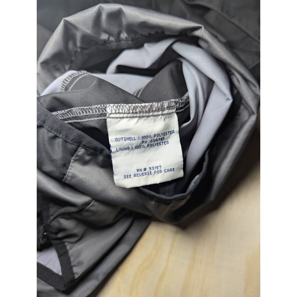 Majestic Men's Large Toronto Blue Jays MLB Authentic Pullover Jacket Grey Black - Picture 12 of 13